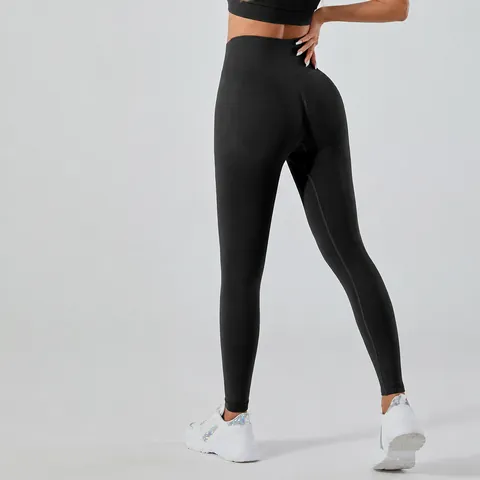 Women's Seamless High Waist Yoga Pants Peach Butt Lift Tummy Control Gym Leggings Running Sports Athletic Workout Bottom