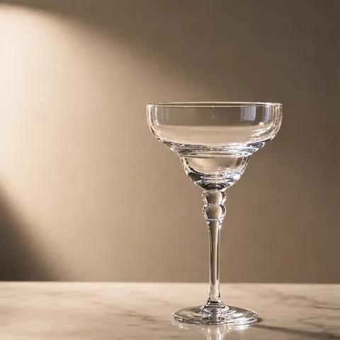 Ποτήρι Margarita Ζωγραφισμένο Στο Χέρι Κρυστάλλινο Καλλιτεχνικό Φλοράλ Μοτίβο Φρούτων Για Μπαρ Σπίτι Πάρτι