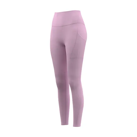 Women High Waist Yoga Pants With Side Pockets Peach Lift Leggings Naked Feeling Sports Trousers For Fitness Training Workout