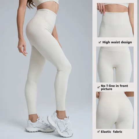 Women's High Waist Yoga Pants Quick Dry Breathable Naked Feel Sporty Gym Leggings Butt Lifting Athletic Fitness Tights