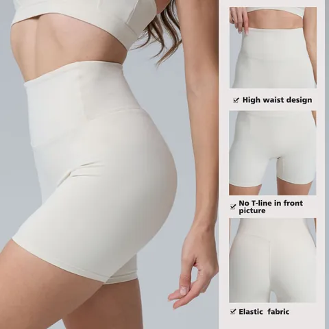 Women High Waist Yoga Shorts Butt Lifting Sports Set Nylon Lycra Quick Dry Fitness Leggings Training Workout Top And Bottom