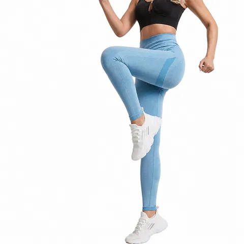 Women Seamless High Waist Yoga Pants Peach Butt Lift Tummy Control Gym Workout Running Leggings Tights Athletic Bottom