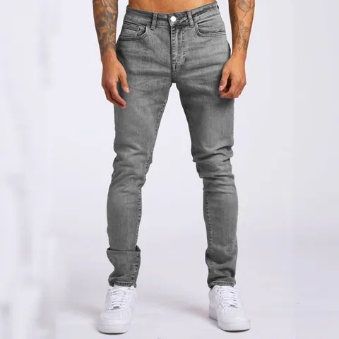 Γυναικείο Casual Slim Fit Distressed Denim Jeans Πλυμένο Skinny Βαμβακερό Παντελόνι Μόδα Trendy Παντελόνι για Καθημερινή Χρήση