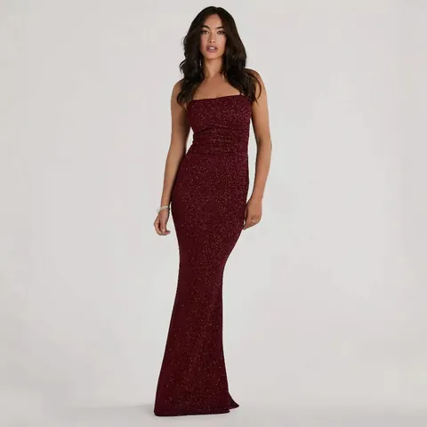 Women Sexy Gold Silk Wrinkle Cami Dress Sparkly Slim Fit Mermaid Maxi Dress For Party Banquet Club Cocktail Fashion Dress