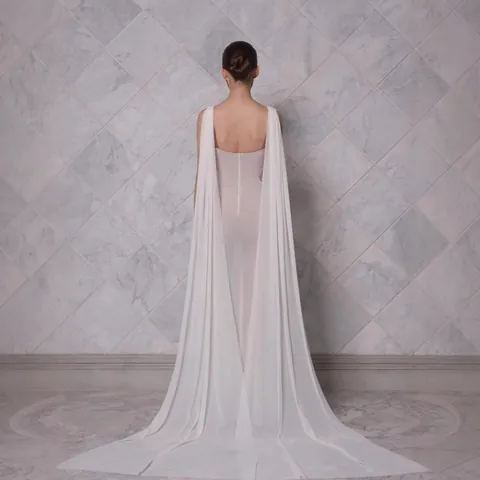 Vestido de Noche Sexy para Mujer con Cuello en V y Espalda al Aire Abertura Irregular Vestido Maxi Formal Blanco Sin Mangas Boda Fiesta