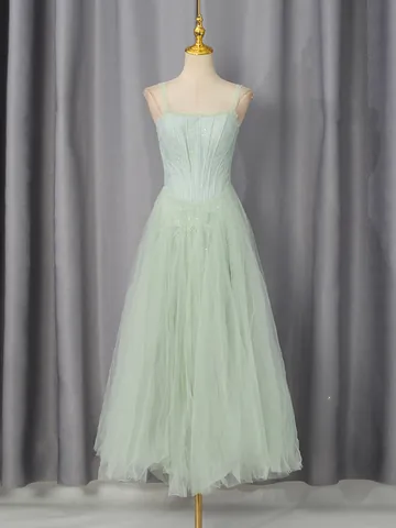 Palace Style Embroidered Cami Maxi Dress Tulle Mesh Splicing Bridesmaid Gown Polyester Cotton Summer Party Women Dress