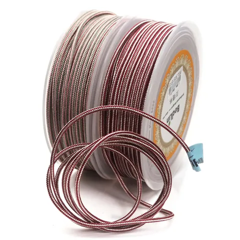 Handmade Woven Polyester Cord Mixed Color Non-Elastic Thread For DIY Bracelet Necklace Pendant Jewelry Making Craft String Rope