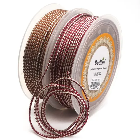 Braided Dragon Pattern Jewelry Cord Polyester String For Necklace Bracelet Pendant Making DIY Craft Hand Woven Accessory