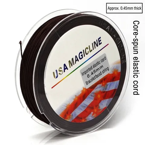 Elastic Beading Thread For Jewelry Making Core Spun Stretch Cord For Bracelet DIY Craft Buddha Bead Hand Rope Jewelry Accessories