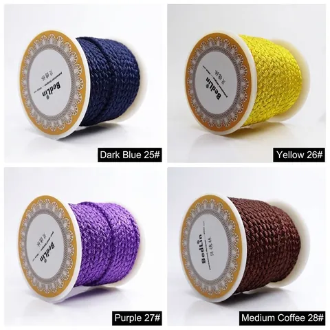 Nylon Dragon Pattern Weaving Cord For DIY Jewelry Necklace Bracelet Making Handwoven Pendant String Accessories