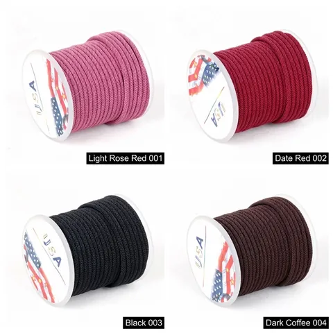 Braided Milanese Cord For DIY Jewelry Making Bracelet Necklace Pendant Rope Hand Braided Thread Ethnic Style Craft String