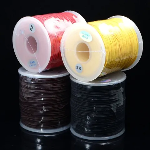 Large Spool Core-Spun Elastic Beading Thread High Stretch DIY Jewelry Making Cord For Bracelets Necklaces Prayer Beads Threading