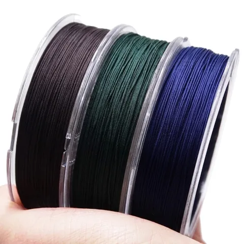Professional DIY Jewelry Making Cord Jade Thread For Bracelet Necklace Braided String Multi Color Non-Elastic Craft Cord