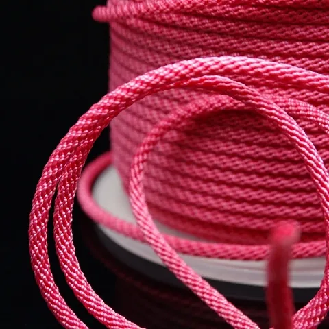 Handwoven Braided Nylon Cord For DIY Jewelry Making Bracelet Necklace Pendant String Art Craft Accessories