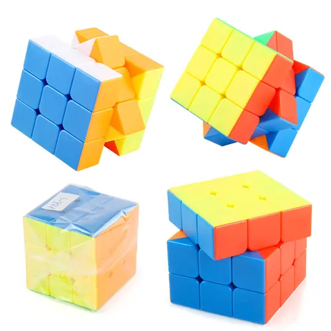 Professional 3x3 Magic Cube Puzzle Smooth Speed Rotating Brain Teaser Intelligence Educational Toy For Kids Adults Stress Relief