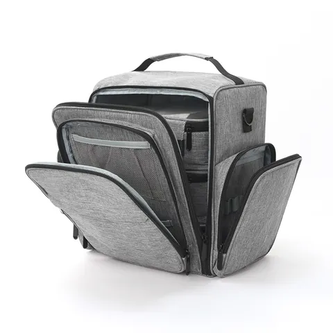 Professional 3-Layer Nail Polish Storage Bag Large Capacity Portable Manicurist Tool Case With Shoulder Strap Organizer For Bottles