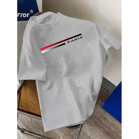 Men Unisex Pure Cotton Short Sleeve T-Shirt Summer Casual Letter Printed Top Fashion Gothic Los Angeles Streetwear Tee