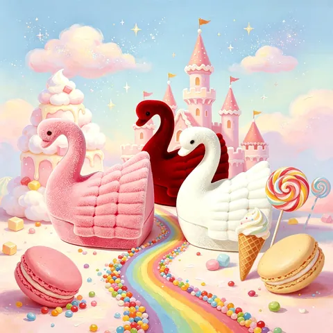 Velvet Flocked Ring Box Swan Shape Jewelry Display Case Packaging For Wedding Proposal Engagement Gift Pink White Red