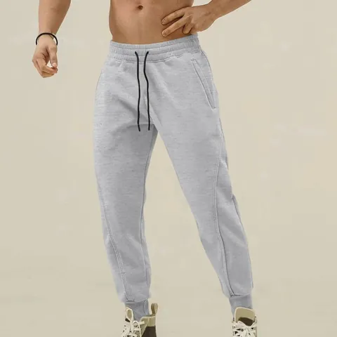 Men's American Style Sport Jogger Pants Spring Autumn Casual Sweatpants Loose Fit Tapered Cuffs Running Gym Trousers Bottom