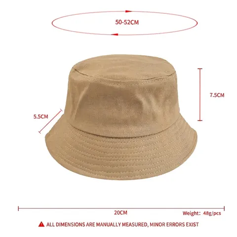 Sombrero de Pescador de Algodón para Niños Color Sólido Protección Solar Sombrero de Playa Al Aire Libre Con Cuerda Cortavientos Ajustable para Niños Niñas