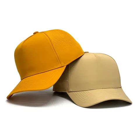 Ανδρικό Καπέλο Trucker Five-Panel Γρήγορο Στέγνωμα Αδιάβροχο Αναπνεύσιμο Διάτρητο με Λέιζερ Καπέλο Μπέιζμπολ για Υπαίθρια Αθλήματα