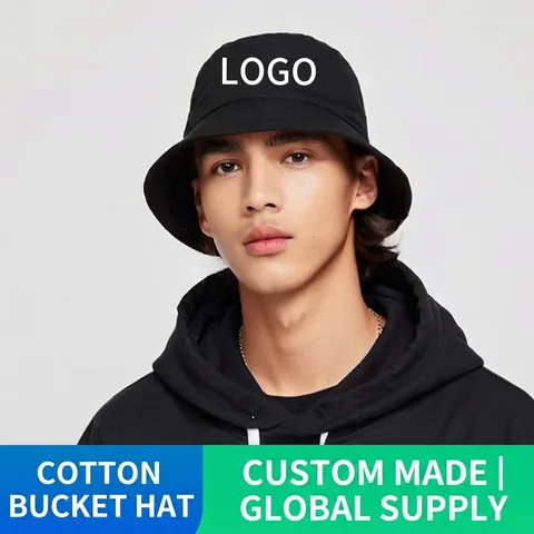 Bob en Coton Couleur Unie pour Hommes Femmes Protection Solaire Pliable Chapeau de Pêcheur Extérieur Décontracté Été