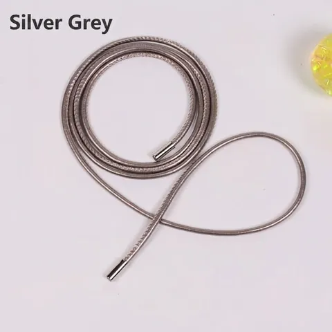 Women Thin Rope Belt Korean Style Candy Color Faux Leather Waist Chain Metal Head Decorative Belt For Dress Accessories