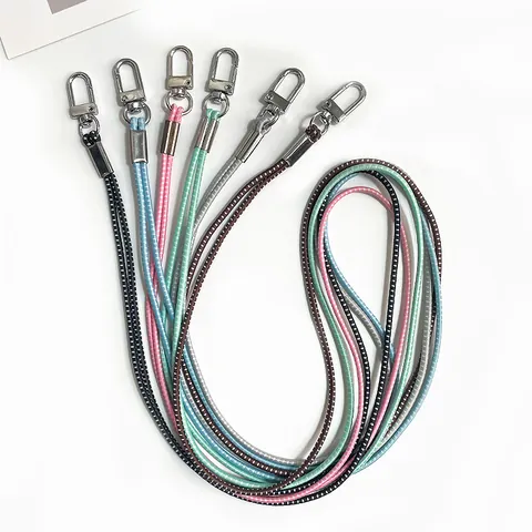 Durable Braided Neck Lanyard With Metal Lobster Clasp For Phone ID Card Holder Office Exhibition Minimalist Adjustable Strap