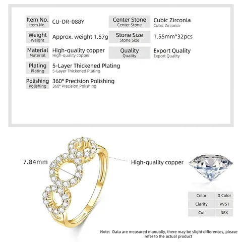 Süßer Coole Stern Herz Verstellbar Offener Ring Für Damen Kupfer Moissanit Zirkonia Eingelegt Gold Silber Galvanisiert Mode Ring Schmuck Geschenk