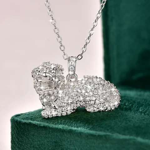 14K Gold Filled Pixiu Anhänger Halskette Für Damen Zirkonia Pavé Nationaler Stil Mythisches Tier Schlüsselbein Kette Schmuck