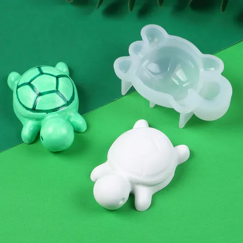 DIY Mini Seahorse Turtle Silicone Mold For Resin Casting Epoxy Candle Plaster Decoration Animal Shape Handmade Craft Supplies