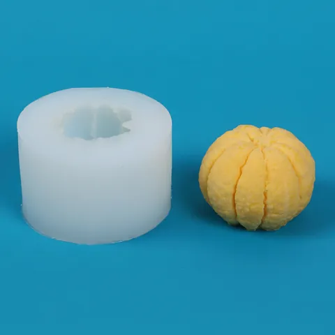 Stampo in Silicone 3D a Forma di Zucca per Dolci Pasquali Fai da Te Candele Profumate Squishy Strumento per Sapone Fatto a Mano Halloween