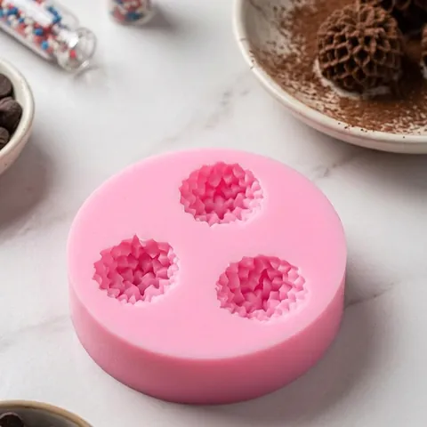 Moule en Silicone Marguerite pour Décoration de Gâteau au Chocolat Fondant 3D Truffe DIY Accessoires de Dessert Rose