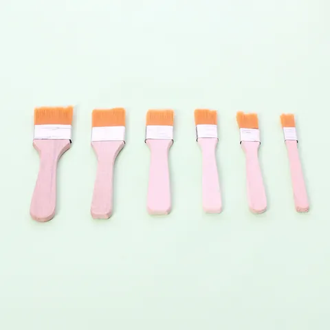 Nylon Bristle Basting Brush With Wood Handle For BBQ Baking Pastry Oil Sauce Spread Kitchen Cooking Tools