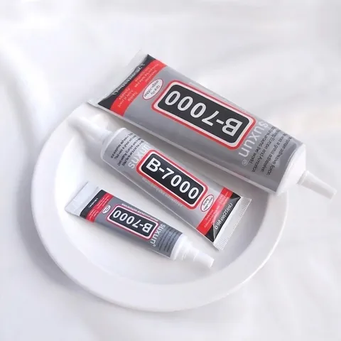 B7000 Multi Purpose Jewelry Glue Clear High Viscosity Adhesive For DIY Craft Stone Setting Jewelry Repair Transparent Glue With Needle Tip