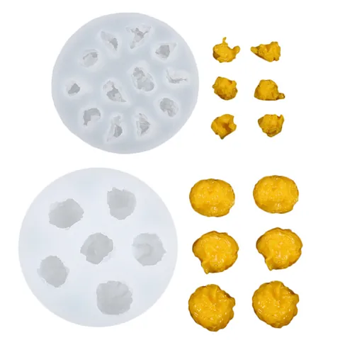 Popcorn Silicone Mold Realistic Food Play Chocolate Fondant Cake Decorating Silicone Mold Baking Tool Handmade Dessert Styling Gift