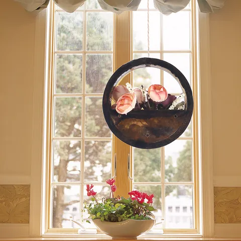 DIY Crystal Epoxy Resin Wall Planter Silicone Mold Mirror Surface Multifunctional Mold For Door Handle Home Wall Decoration