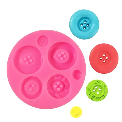 Liquid Silicone Button Heart Shape Mold For Chocolate Fondant Cake Decorating Tool DIY Handmade Baking Sugarcraft Relief Mold