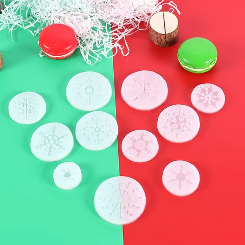 Snowflake Silicone Mold DIY Crystal Epoxy Resin Casting Mold For Jewelry Pendant Christmas Decor Handmade Baking Tool