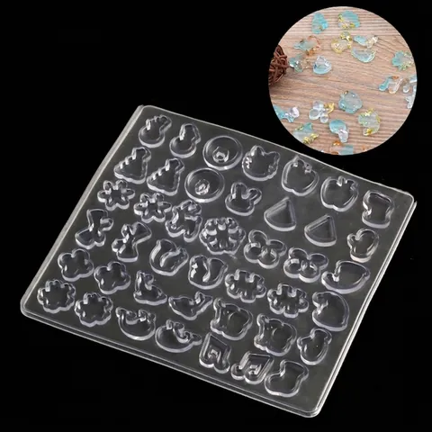 DIY Kristal Epoxyhars Oorbel Siliconenvorm Meerdere Vormen Hart Ster Dier Muzieknoot Handgemaakte Sieraden Decoratie Vorm