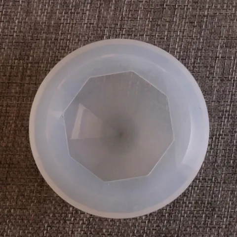 Molde de Silicona en Forma de Diamante Para Resina Epoxi de Cristal DIY Joyería Colgante Ornamento Herramientas de Fundición Suministros de Artesanía Hechos a Mano