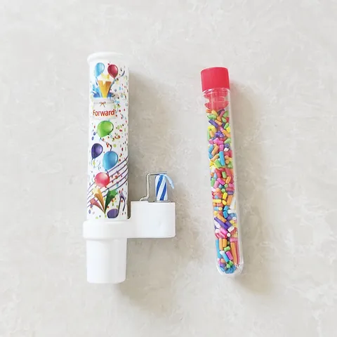 Musical Cake Topper Birthday Candle Automatic Sprinkler Popper Creative Surprise Party Decoration Supplies For Celebration