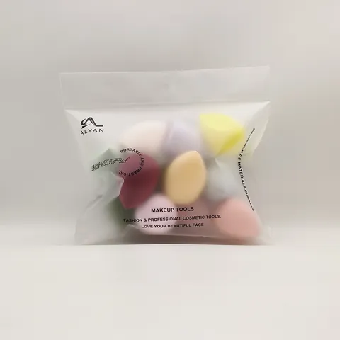 Professional Hydrophilic Polyurethane Makeup Sponge Set Teardrop Gourd Shape Multi-color Beauty Blenders For Makeup Application