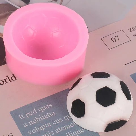 Stampo in Silicone a Tema Calcio Calciatore Trofeo Divisa Scarpa Fondente Cioccolato Stampo Decorazione Torte Strumento Cottura