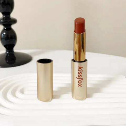 Kiss Fox Royal Jelly Temperature Change Lipstick Long Lasting Moisturizing Waterproof Lip Balm With Gold Flakes Warm Tone Changing Lip Gloss For Women Beauty