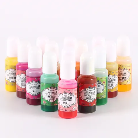 Epoxidharz Pigment Hohe Konzentration UV Kleber Farbstoff Für DIY Schmuckherstellung Handwerk Einfarbig Harz Farbstoff Flüssigkeit