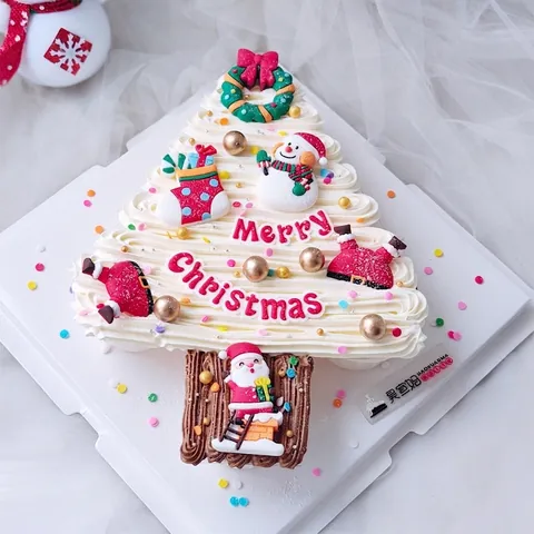 Decoración Para Pasteles De Papá Noel De PVC Blando Lindo Muñeco De Nieve Reno Calcetín Adornos Para Fiesta De Navidad Decoración De Mesa De Postres