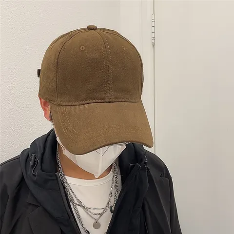 Casquette de Baseball Délavée Vintage Pour Hommes Femmes Calotte Souple Chapeau de Soleil Réglable Rétro Couleur Unie Distressed Dad Hat Mode Casquette Décontractée Extérieur