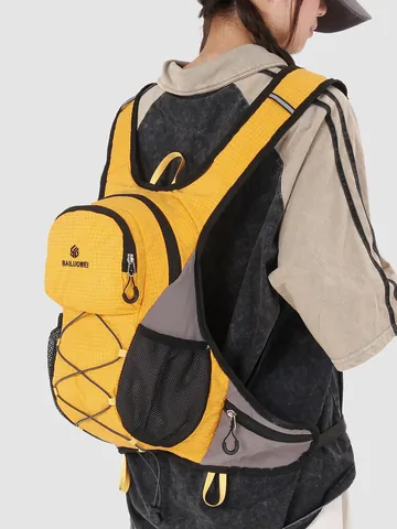 Sac à Dos de Randonnée Léger à la Mode Grande Capacité Imperméable en Nylon pour Camping Trekking Sports Voyage