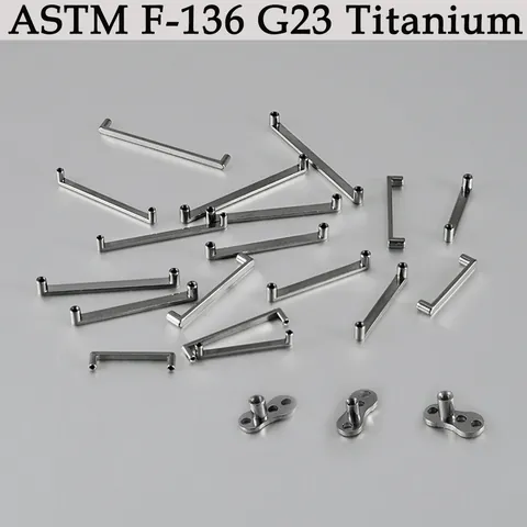 G23 Titanium Dermal Anchor Base Surface Bar Internal Thread Skin Piercing Jewelry Accessory ASTM F-136 Implant Grade Professional Piercing Part